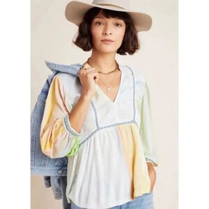 Bl^nk London Renata Tie Dye Blouse